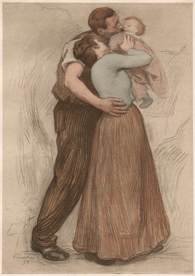 Polibek, 1898. od Victor Emile Prouve