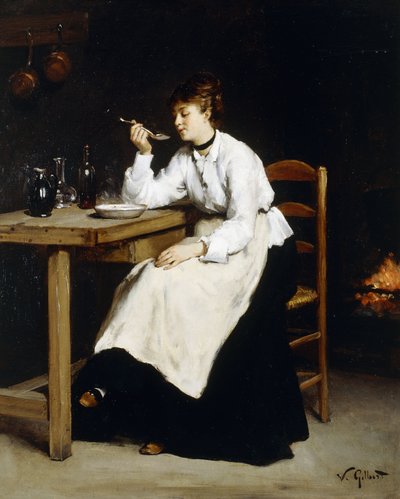 U ohně, od Victor Gabriel Gilbert