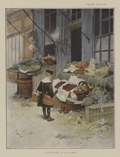 Chtíč od Victor Gabriel Gilbert