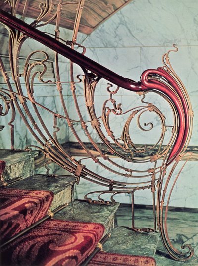 Bannister od Victor Horta