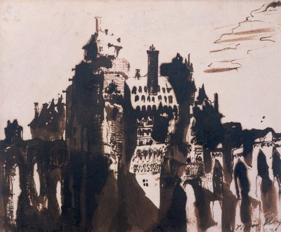 Zámek opevněný dvěma mosty od Victor Hugo