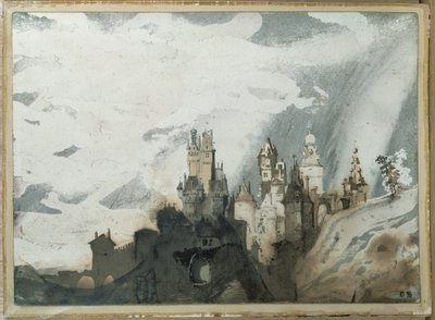 Le gay chateau (pero a wash) od Victor Hugo