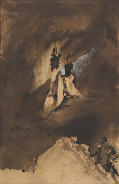 Suvenýr hradu ve Vogézách, 1857. od Victor Hugo