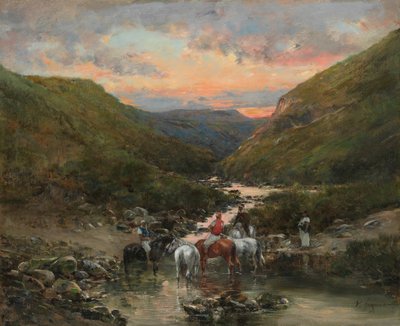 Rokle u Biskry, 18901900. od Victor Huguet