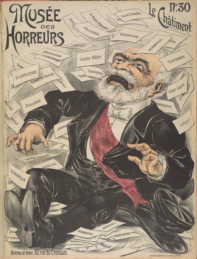 Muzeum hrůzy Galerie hrůzy: Émile Loubet, 1899. od Victor Lenepveu