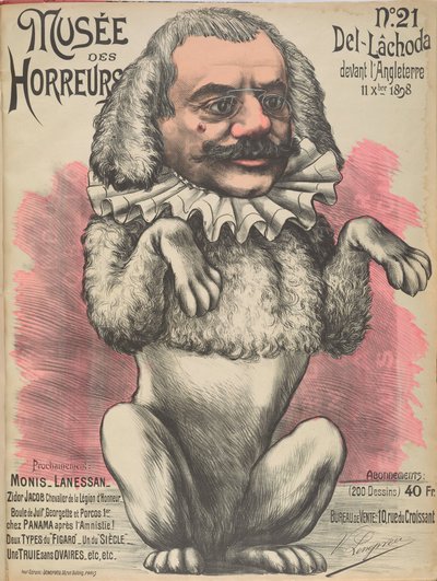 Muzeum hrůzy Galerie hrůzy: Théophile Delcasse, 1899. od Victor Lenepveu