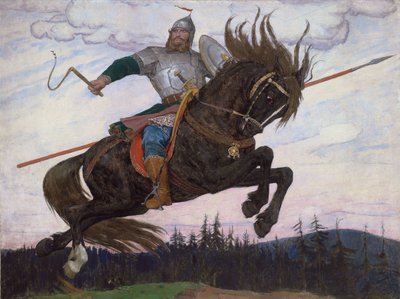 A Bogatyr, 1920 od Victor Mikhailovich Vasnetsov
