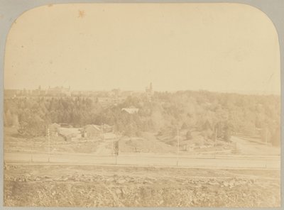 Pl. XVIII. Central Park při pohledu z muzea od Victor Prevost, Gaston L. Feuardent and Co., New York