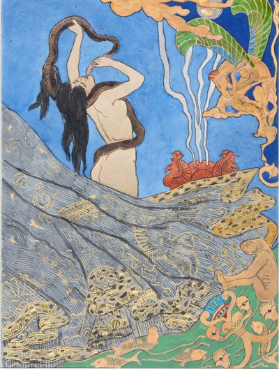Ilustrace k Salammbô od Gustava Flauberta, 1893. od Victor Prouvé