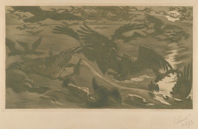 Draví ptáci, 1893. od Victor Prouvé