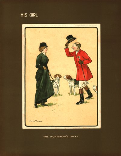Jeho dívka, The Huntsmans Meet. od Victor Venner