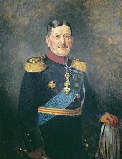 Generál Colmar Freiherr von der Goltz, kolem roku 1916 (olej na plátně) od Vienna Nedomansky Studio