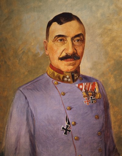 Generál Karl von Planter-Baltin, kolem roku 1916 (olej na plátně) od Vienna Nedomansky Studio