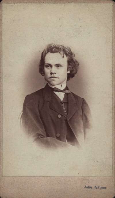 Portrét skladatele Antona Rubinsteina 1829-1894. od Vienna . Photo studio Julie Haftner