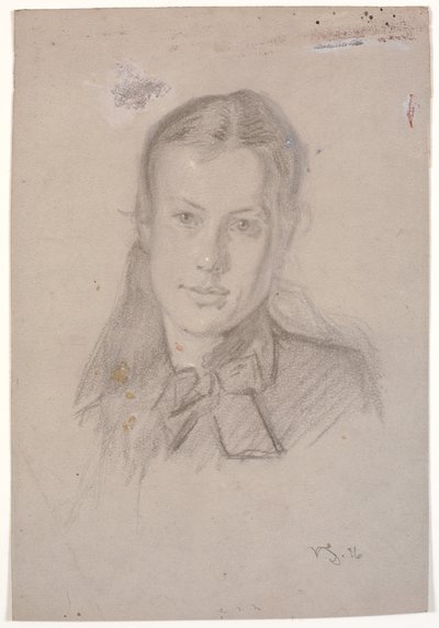 Portrét Marthy Møllerové (m. Viggo Johansen 1880) od Viggo Johansen