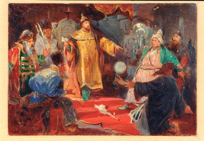 Car Ivan III (dit The Great od Viktor Andreyevich Simov