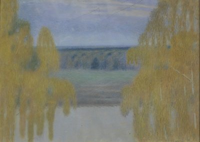 Podzim, 1905 od Viktor Elpidiforovich Borisov Musatov
