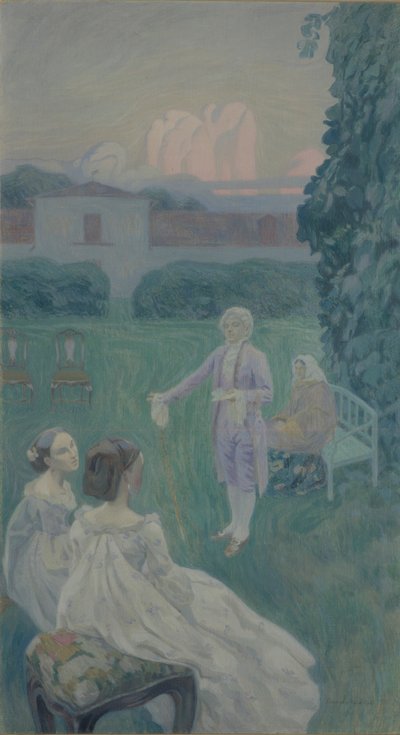 Harmony, 1900 od Viktor Elpidiforovich Borisov Musatov