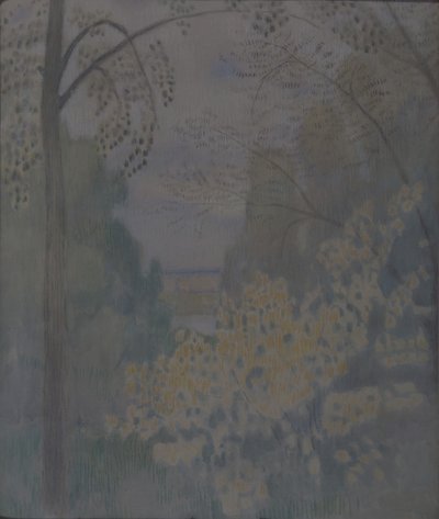 Ořechový strom, 1905 od Viktor Elpidiforovich Borisov Musatov
