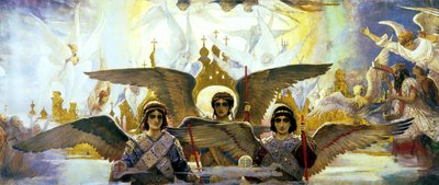 Před Paradies, střední část, 1885-1896. od Viktor Mikhaylovich Vasnetsov