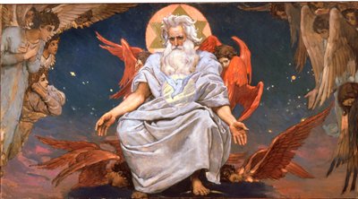 Bůh Otec, 1885-1896. od Viktor Mikhaylovich Vasnetsov