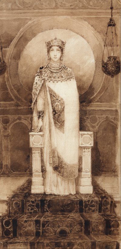 Svatá Helena, 90. léta 19. století od Viktor Mikhaylovich Vasnetsov