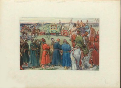 Carové Alexej Michajlovič Jízda na lov, 1896 od Viktor Mikhaylovich Vasnetsov