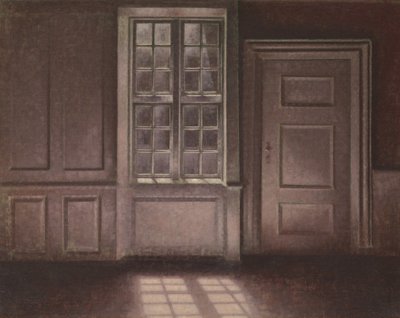 Moonlight, Strandgade 30, 1900-1906. od Vilhelm Hammershøi