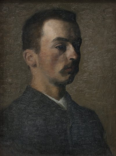 Autoportrét od Vilhelm Hammershøi