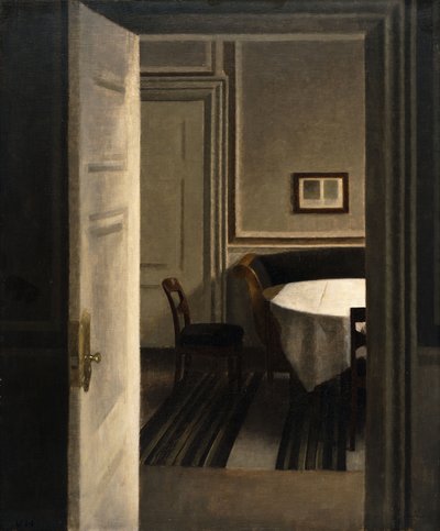 Interiér, Strandgade 30, 1904 od Vilhelm Hammershoi