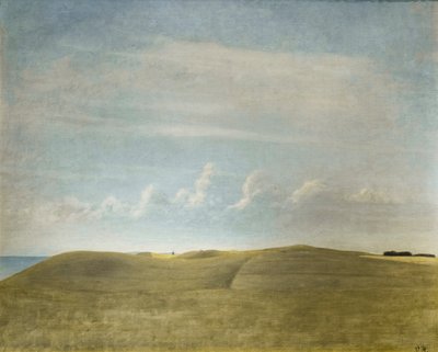 Krajina (pohled na Refsnaes) od Vilhelm Hammershoi