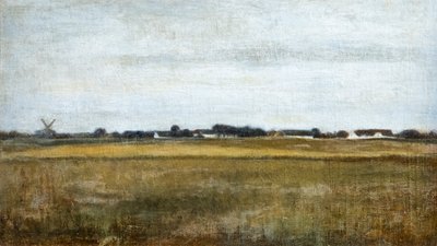Krajina Virum poblíž Frederiksdal, léto od Vilhelm Hammershoi