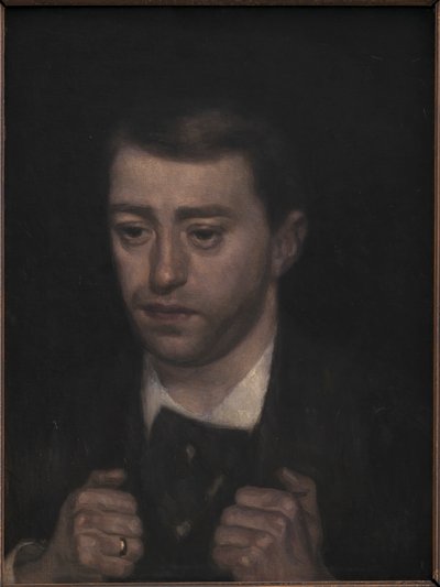 Skladatel Fini Henriques od Vilhelm Hammershøi