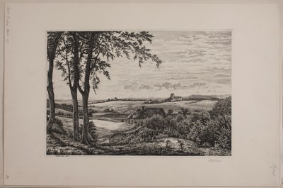 Odpolední krajina, Zéland od Vilhelm Kyhn