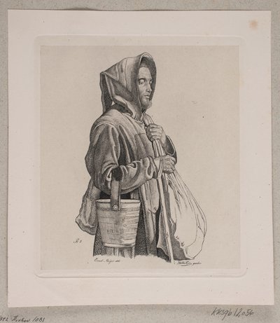 Žebravý mnich od Vilhelm Kyhn