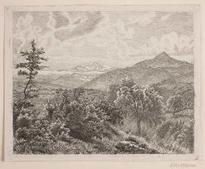 Vysokohorská krajina od Vilhelm Kyhn