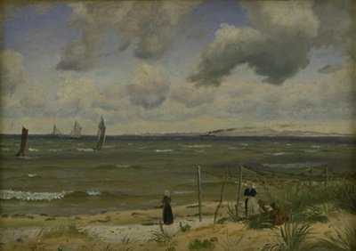 Hornbæk Strand na severu Sealandu od Vilhelm Kyhn