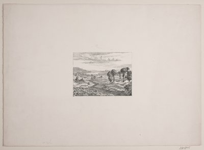 Krajina z oblasti Himmelbjerg od Vilhelm Kyhn
