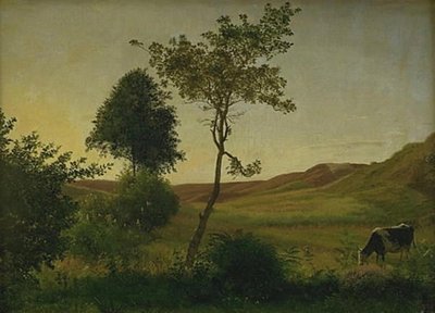 Krajina od Halda k večeru od Vilhelm Kyhn