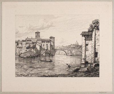 Odjeďte na Ponte Rotto i Rom od Vilhelm Kyhn