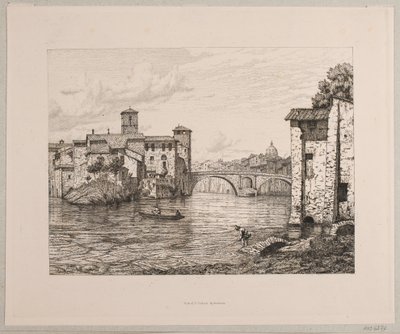 Odjeďte na Ponte Rotto i Rom od Vilhelm Kyhn