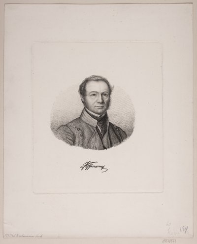 Portrét Johana Christophera Hoffmanna od Vilhelm Kyhn