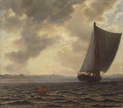 Plachetnice v Guldborg Sound od Vilhelm Kyhn