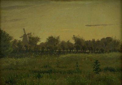 Louka poblíž Domu umělce ve Farimagsvej u Kodaně od Vilhelm Kyhn