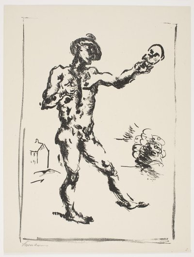 List z "Klingens Kunstnermappe č. 2" od Vilhelm Lundstrøm