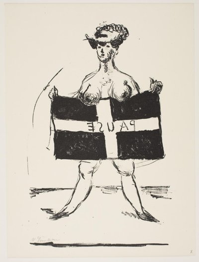 List z "Klingens Kunstnermappe č. 2" od Vilhelm Lundstrøm