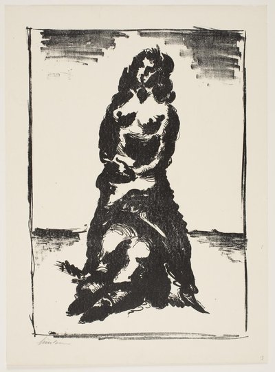 List z "Klingens Kunstnermappe č. 2" od Vilhelm Lundstrøm