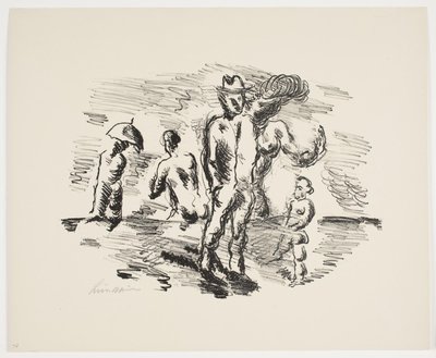 List z "Klingens Kunstnermappe č. 2" od Vilhelm Lundstrøm