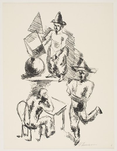 List z "Klingens Kunstnermappe č. 2" od Vilhelm Lundstrøm