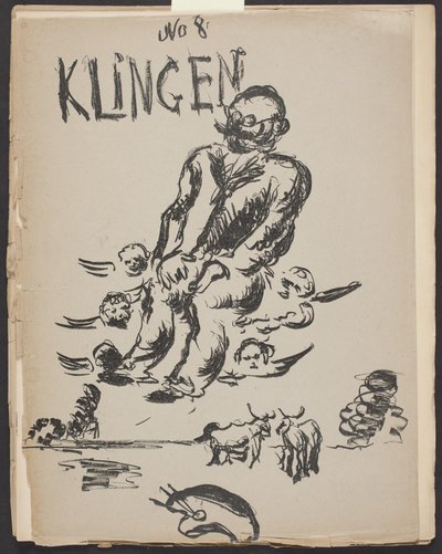 Obálka pro Klingen, sv. III, č. 8 od Vilhelm Lundstrøm